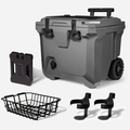 BrüTank 35-Quart Ultimate Day Trip Cooler Bundle | Charcoal