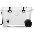 BrüTank 55-Quart Rolling Cooler | Ice White
