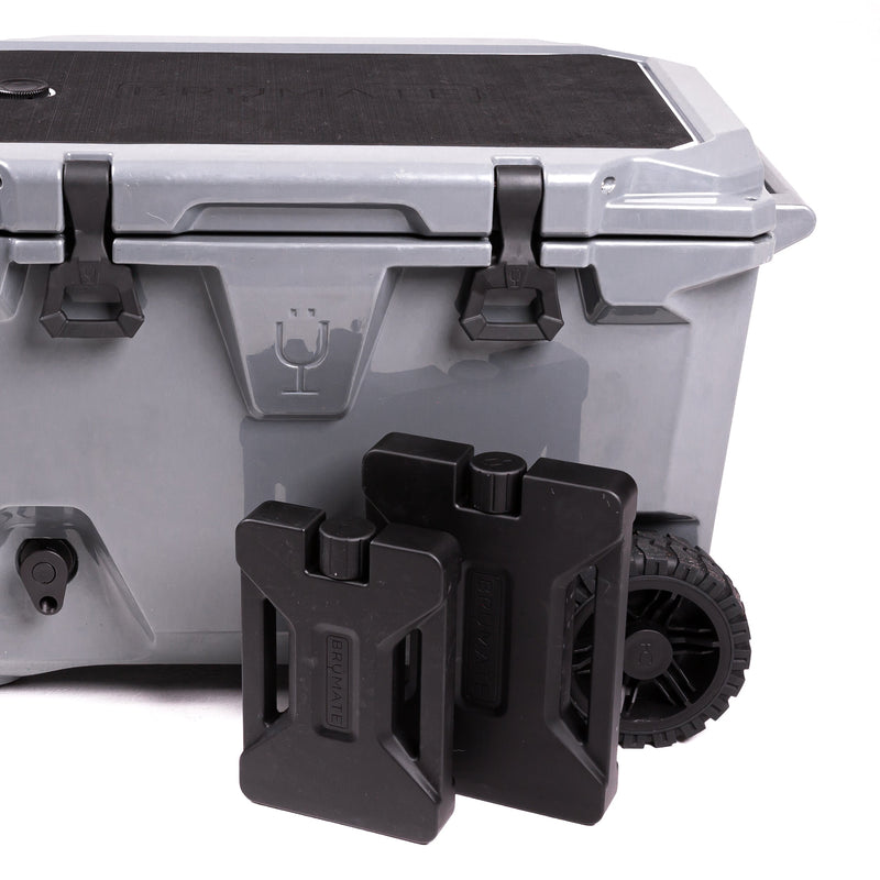 BrüTank 55-Quart Double Drink Holder Cooler Bundle | Denim