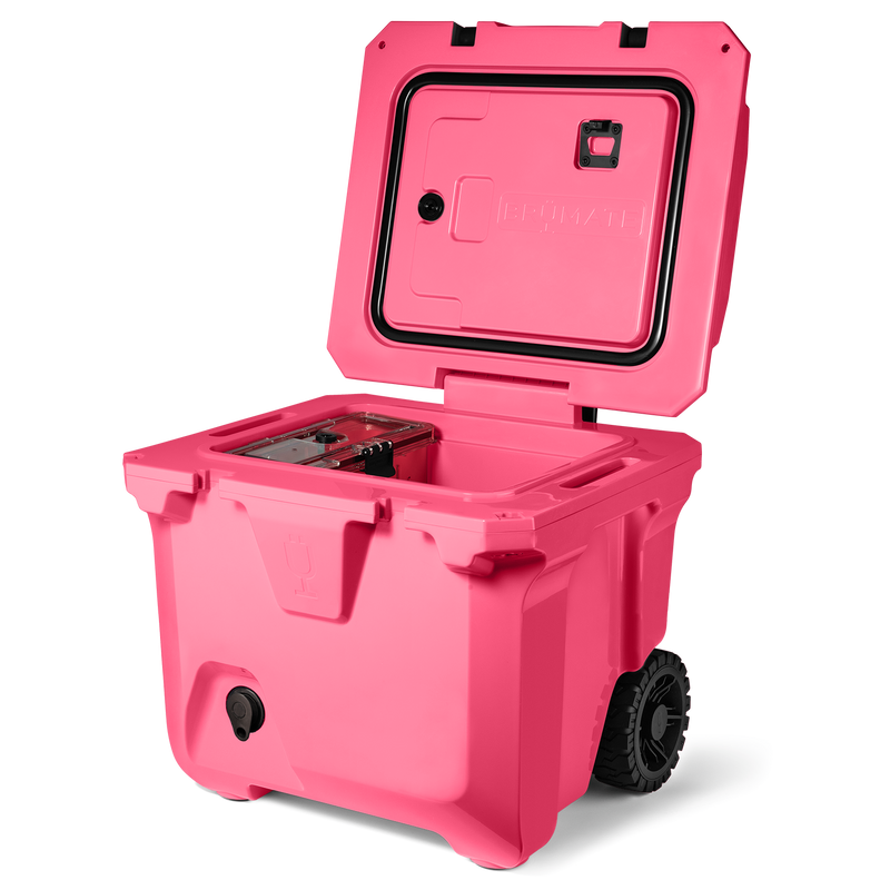 BrüTank 35-Quart Ultimate Day Trip Cooler Bundle | Neon Pink