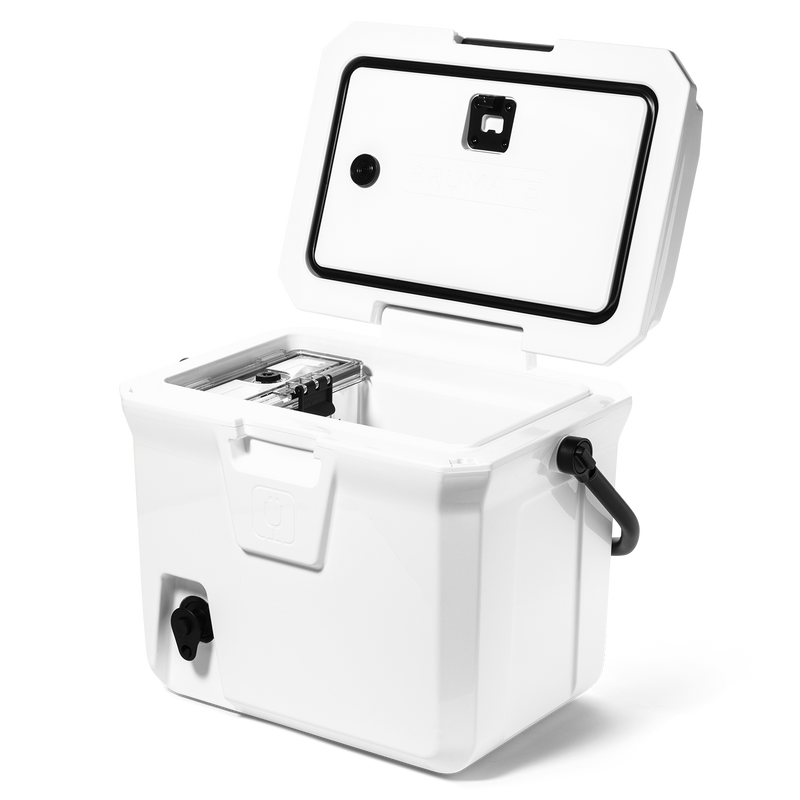 BrüTank 20-Quart Easy-Carry Cooler | Ice White