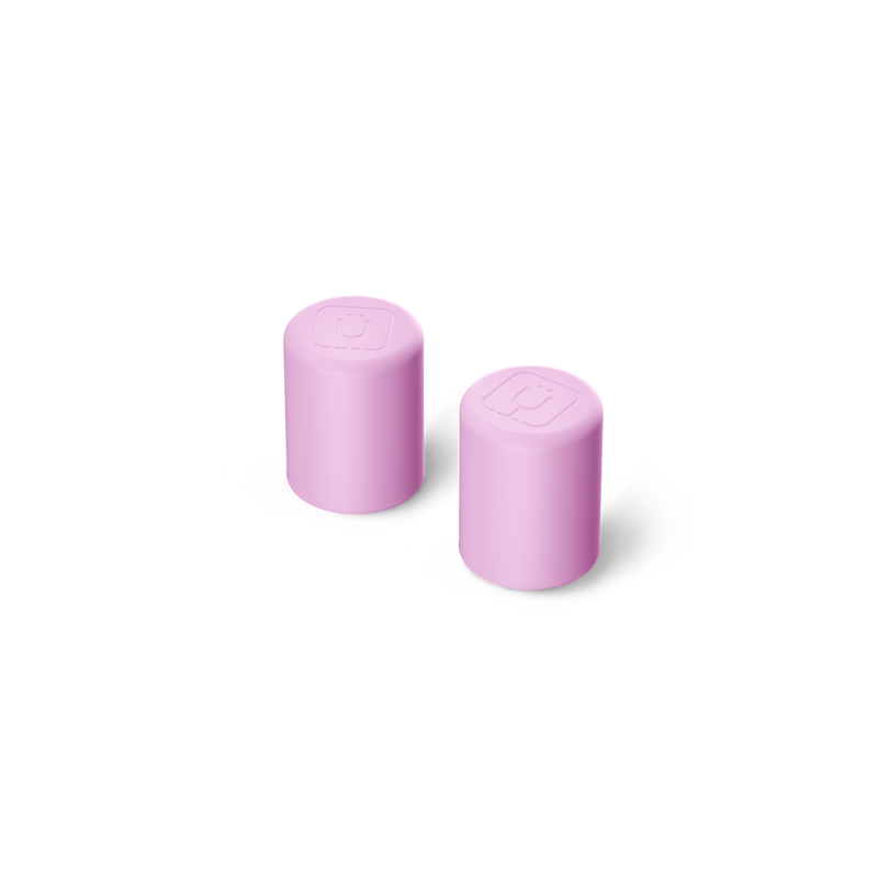 Magnetic Straw Cover | Mocha Dot | 2-Pack