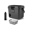 BrüTank 20-Quart Grab + Go Cooler Bundle | Charcoal